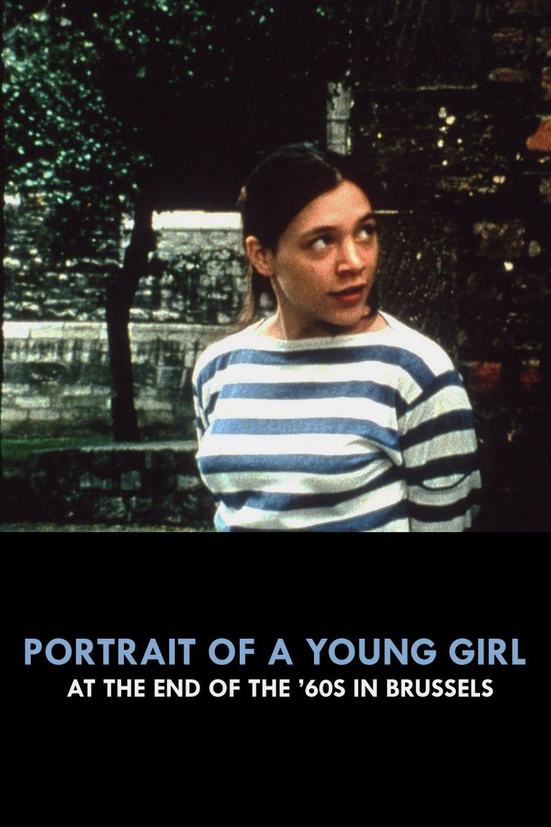 #nw Portrait of a Young Girl at the End of the 60s in Brussels