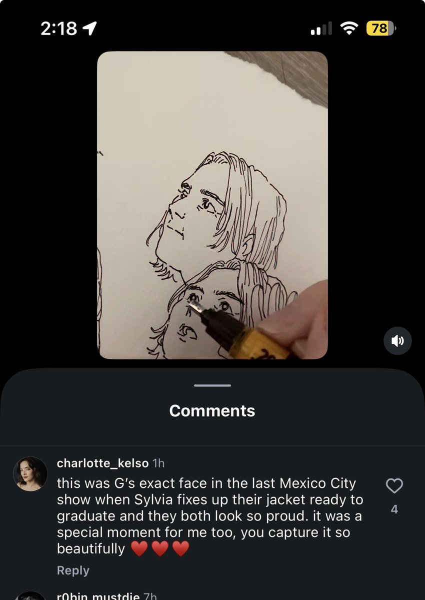 Sylvia’s actress using they/them on gerard i’m #Healing