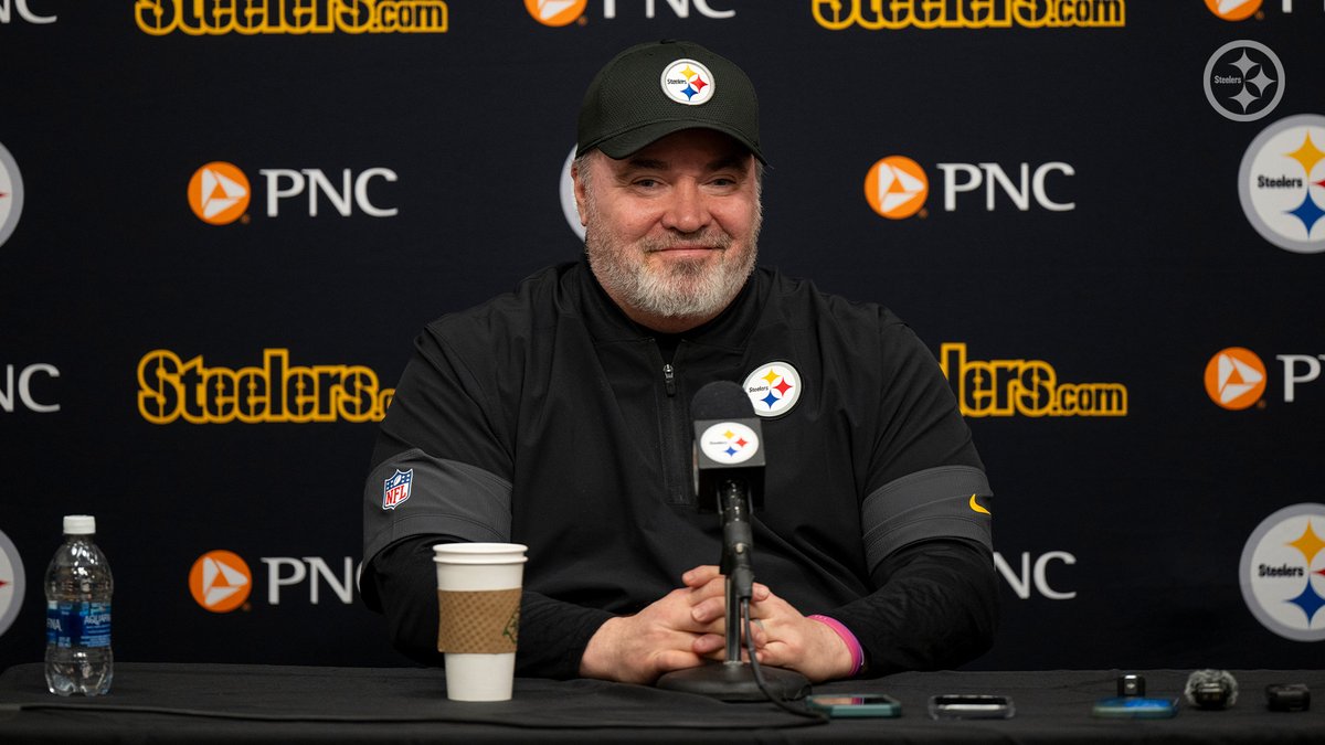 Well said, Coach.

The NFL draft this week is a huge opportunity to show the rest of the country that Pittsburgh is open for business.

Proud to see one of our own leading the @Steelers this season.