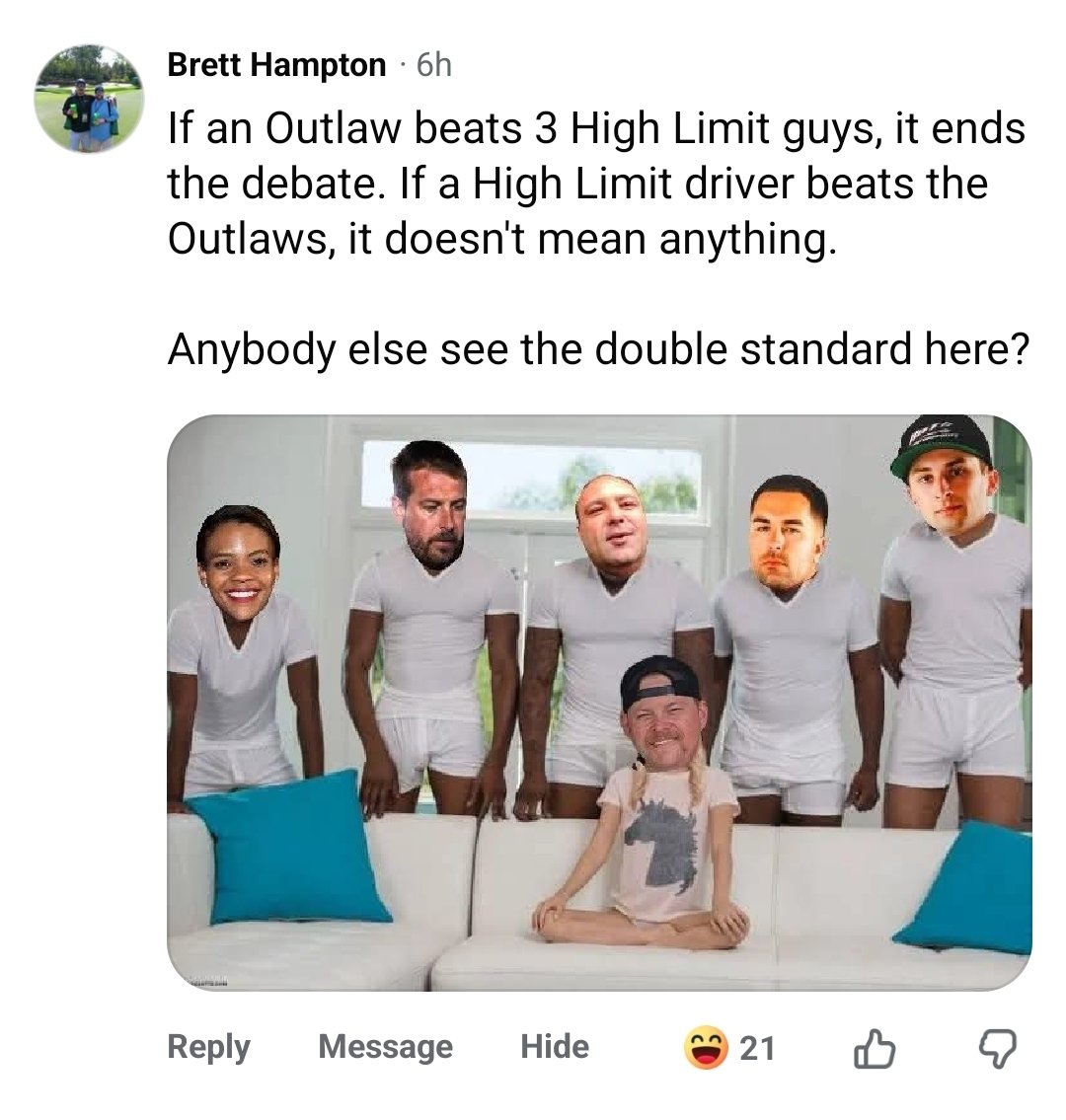 LongLiveTheChaz's tweet image. Well.. the @HighLimitRacing fans add a #twist to the @WorldofOutlaws #rivalry ... ok.. see you at @EagleRaceway you ill...logical bastards.