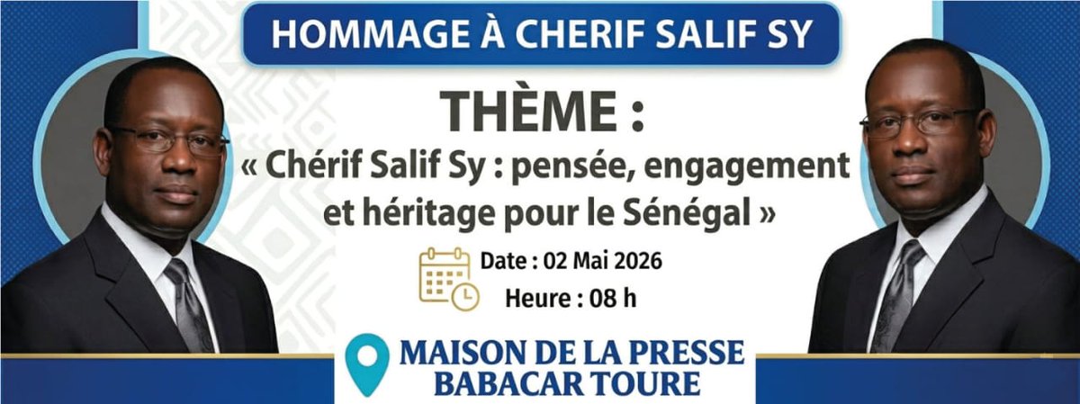CHERIF SALIF SY tweet media