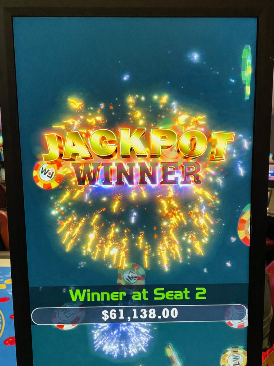 VVCasinoHotel's tweet image. JACKPOT! 💰🎉

Congratulations to Diane R. on hitting the Royal Flush Progressive on Ultimate Texas Hold’em! ♣️

👀 Could you be next? The big wins are waiting for you at Valley View Casino.

#SanDiegoCasino #JackpotWinner #ValleyCenter