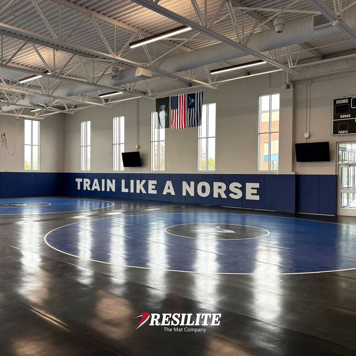 resilite's tweet photo. Great looking new room for Luther College Wrestling! @LutherWrestling @norsesports

📍Decorah, Iowa
#TrainLikeANorse #GoNorse #Resilite #WrestlingMat https://t.co/GnmahAtaig