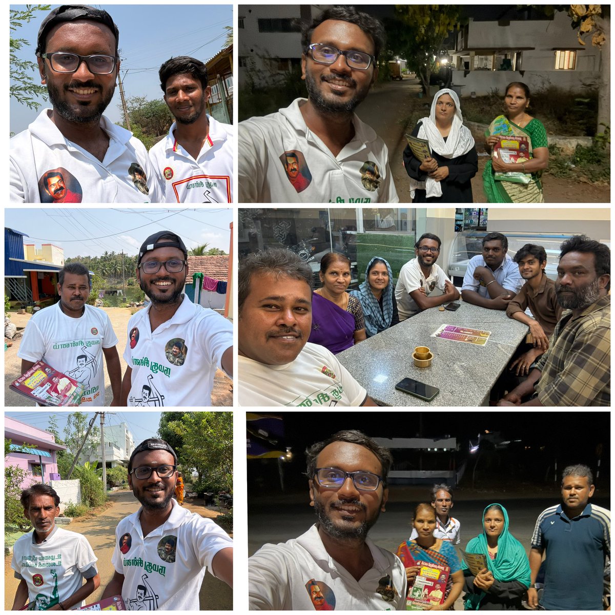 கடந்த மூன்று நாட்களாக துண்டறிக்கை 
பரப்புரையில் ❤️

<a href="/NaamTamilarMTP/">நாம் தமிழர் கட்சி - மேட்டுப்பாளையம்</a> <a href="/Seeman4TN/">செந்தமிழன் சீமான்</a>