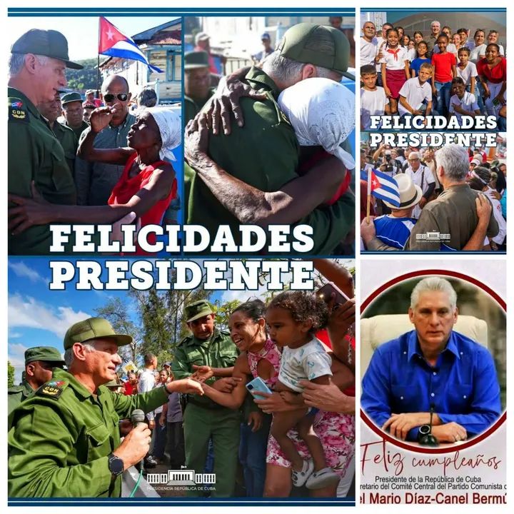 Muchas Felicidades Para nuestro Presidente .
#LasTunas