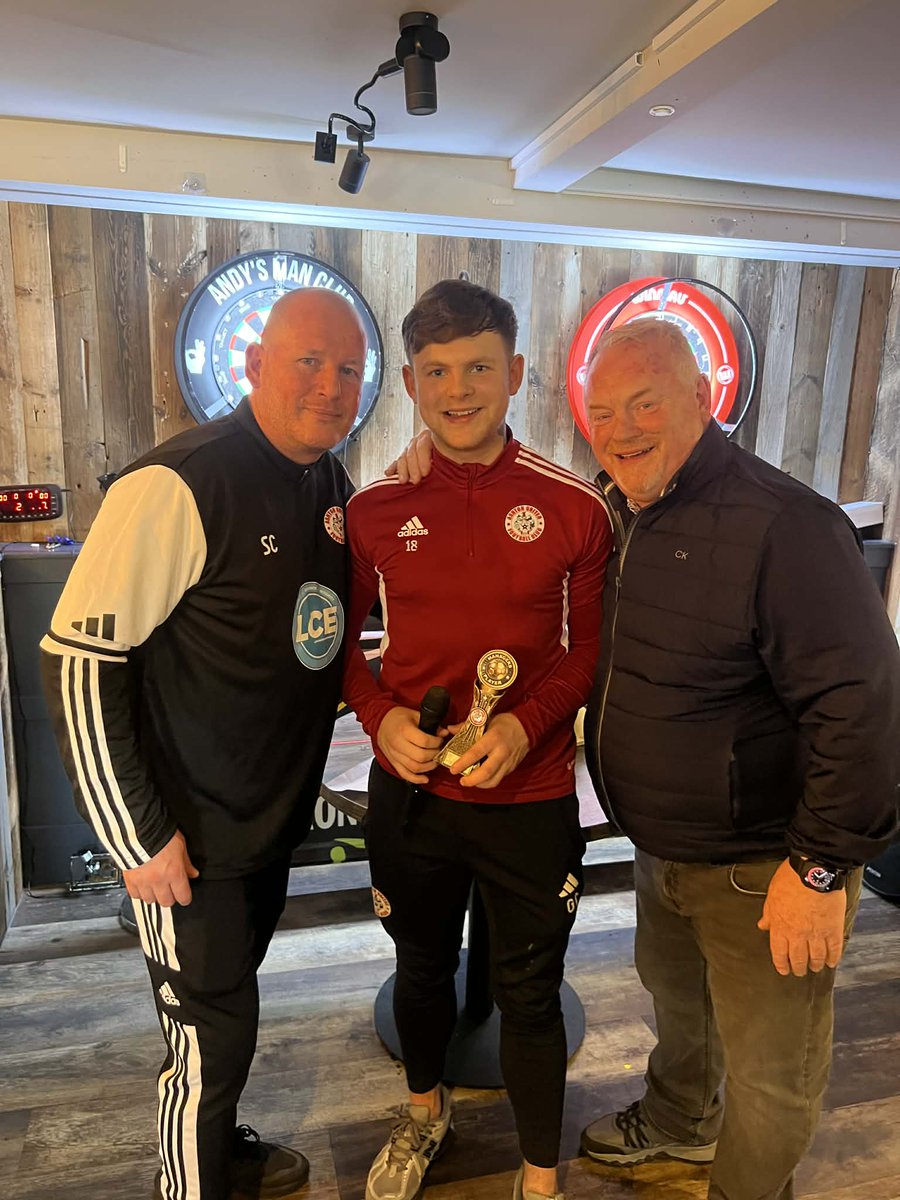 AshtonUnitedFC's tweet photo. 𝙋𝙇𝘼𝙔𝙀𝙍 𝙊𝙁 𝙏𝙃𝙀 𝙔𝙀𝘼𝙍

For his determination and drive in working his way back to fitness, @george_chmiel was awarded player of the season by Steve Cunningham.

Cunny said: "It was not even a tough decision, this year I have seen a player with so much heart and desire to play for this club and he has gone through the trenches to do so!"