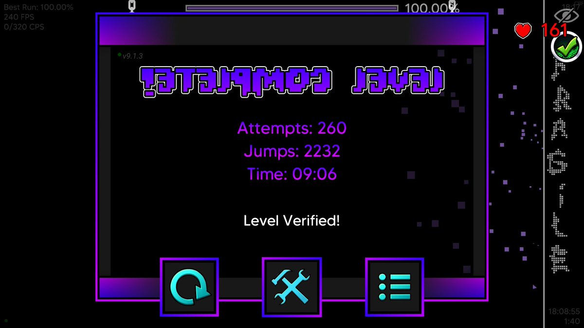 xLunarSpark's tweet photo. Fragile 100% // 71580 Attempts // Mental Hardest!

By far the most agonizing experience I've ever had in my life, also related to other IRL struggles throughout the years.

Easier than The Plunge, harder than Midnight :nails:

The drag is over.
02/02/2023 - 20/04/2026 https://t.co/ZMTES7g9gE