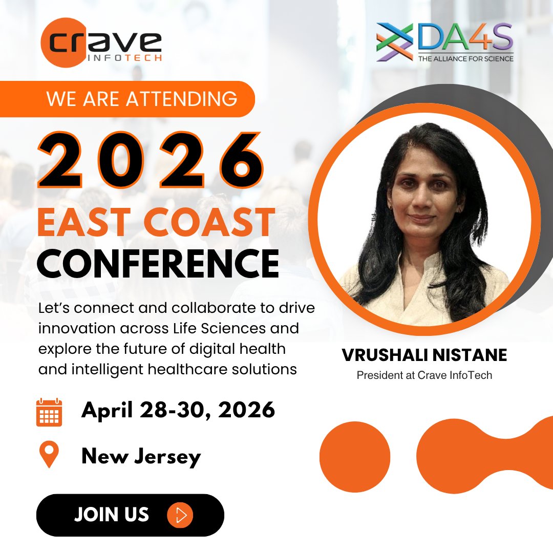 We’re at the East Coast Conference 2026 in Newark!

Connecting with life sciences leaders &amp; showcasing IntegrateHub, CoreAssess.AI, &amp; AccessHub.AI.

April 28–30, 2026 I Newark, NJ
theallianceforscience.com/2026-east-coas…

#AI #LifeSciences #HealthcareInnovation
