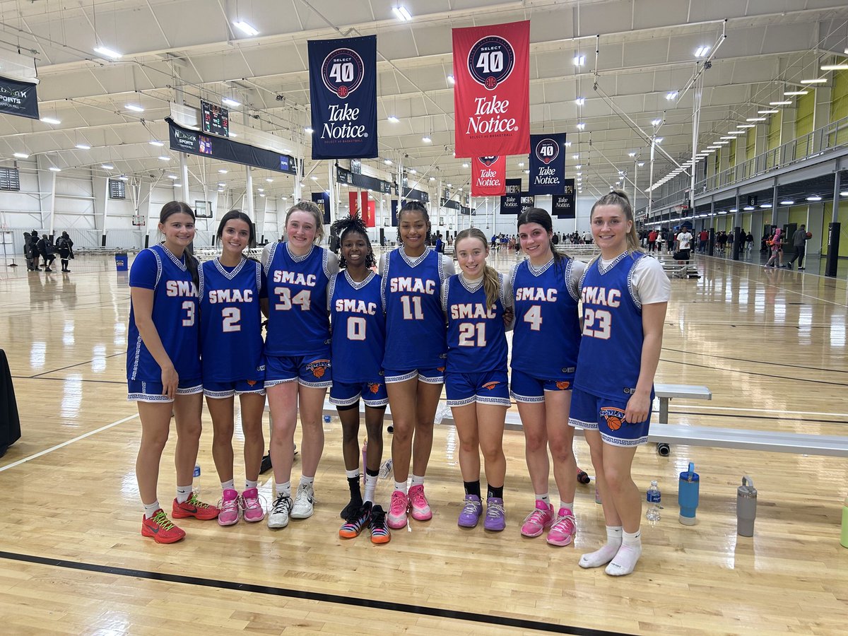 SMACFamily_GBB's tweet photo. Great job at The Clash by SMAC Family NE2K 2027 going 4-0 for the weekend! We finished 2nd out of 103 teams and 2nd out of 24 NE2K teams. What a way to set the tone, but we are not done yet! Keep up the great work ladies!

@SmacNco @_CoachSyd @NE2KHoops @NE2K_Rich https://t.co/ePa728Czqr