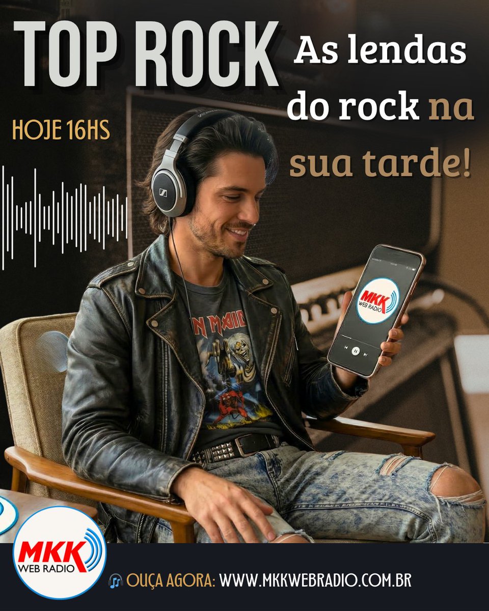 MkkWebradio's tweet image. 📷HOJE 16:00 HORAS 📷📷📷📷 TOP ROCK com os clássicos do rock e lado B nacional e internacional , dicas, curiosidades e muito mais -
LONG LIVE ROCK 'N' ROLL!
📷Conecte-se mkkwebradio.com.br

#rock #classicrock #hardrock #mkkwebradio