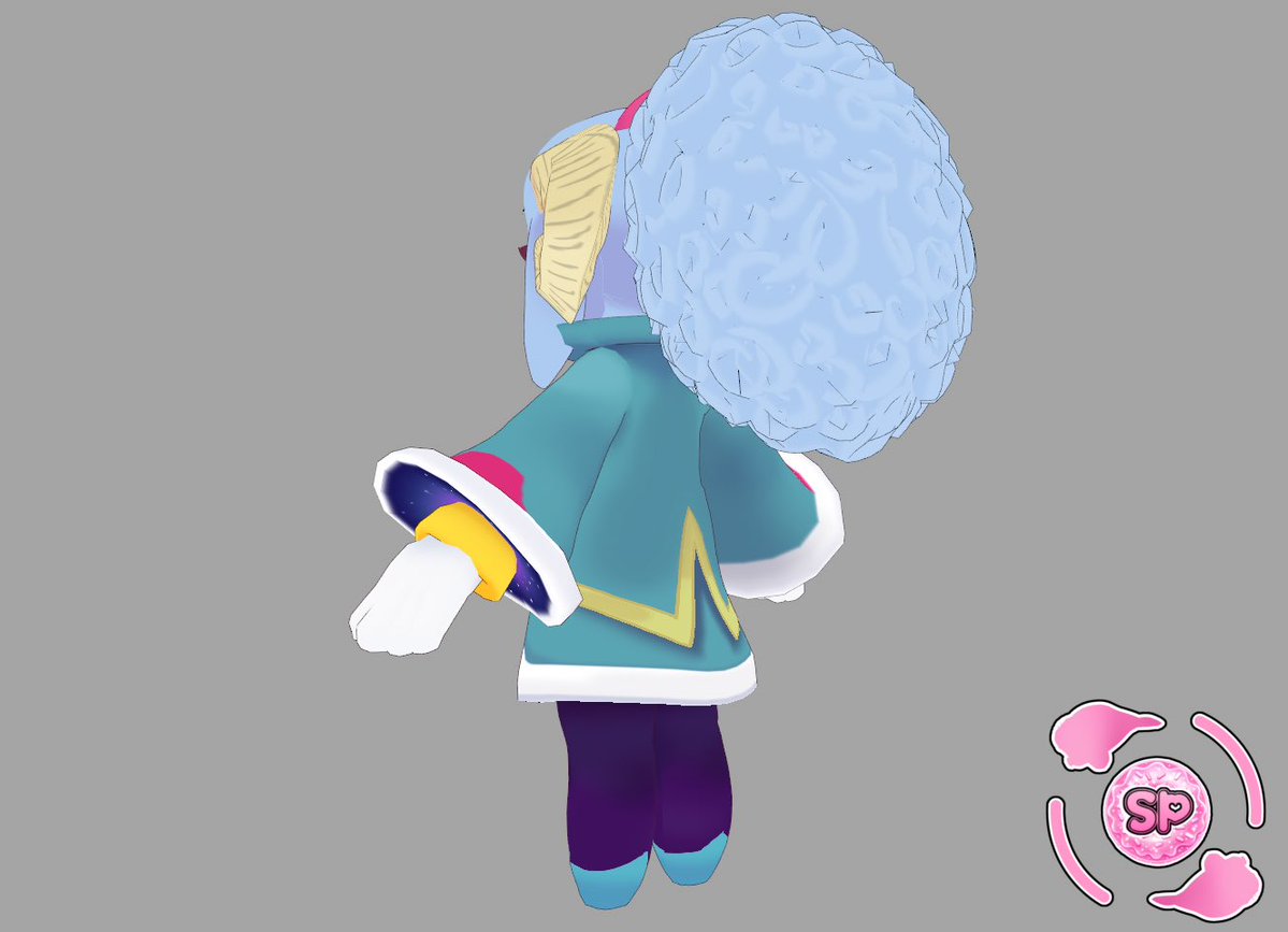 _Sweet_Passion's tweet image. .: I might be a bit overdue on this one, my apologies guys. I have been fixing up some tweaks on Ariem the Ram here. She’ll be up for download tomorrow~💫✨:.

#Sonic #SonicDreamTeam #AriemTheRam #3DModel #VRoid #Ariem #WIP