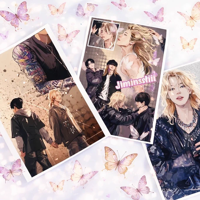 bts artwork drop on my Etsy shop now available in limited stock
