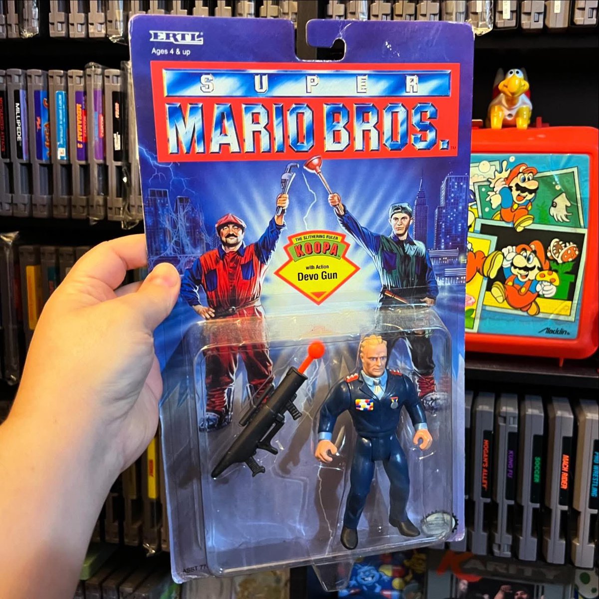 GamerAhmer's tweet image. These are all just a little creepy. Which is your favorite? #supermariobros #mariobros #90s #actionfigures #toys