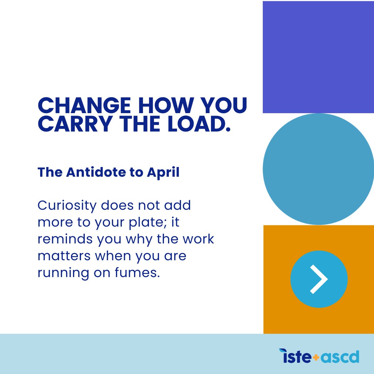ISTE_ASCD's tweet image. Running on fumes this April? 

Curiosity might be the cure. Michael and Nita Creekmore share how shifting from autopilot to inquiry keeps the classroom human and reignites student engagement during the final stretch. 

🔗 hubs.li/Q04cMLJZ0

#EdChat #TeacherLife #Curiosity