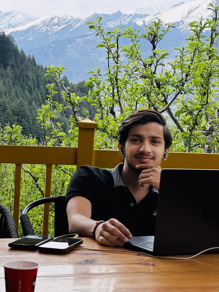 kushalbaid16's tweet image. Work from Home ❌
Work from Hills 🏔️❤️

#workation #wfh #mountains #chill