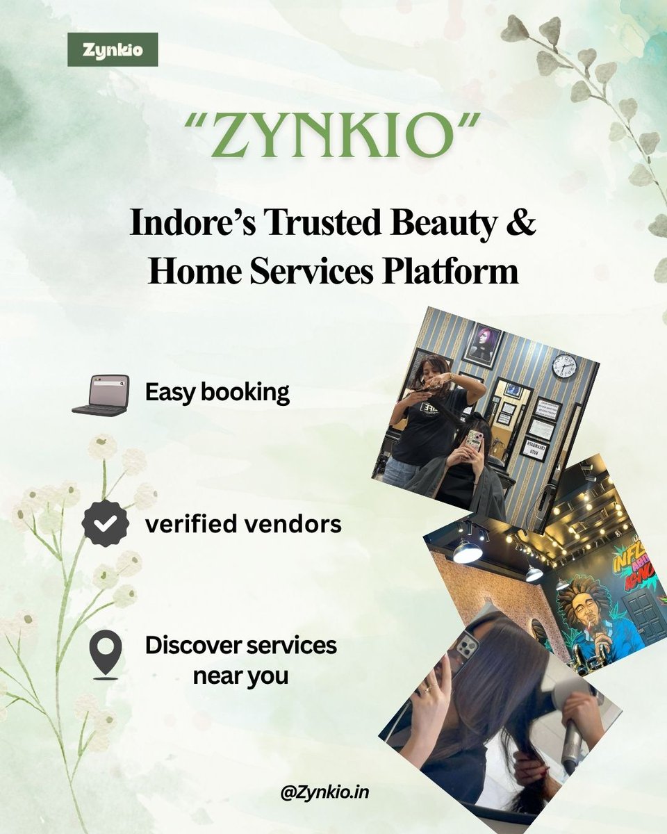 Zynkioofficial's tweet image. Dekho- Dekho woh aagya....👀

#Zynkio #appointment #salon #indore #spa