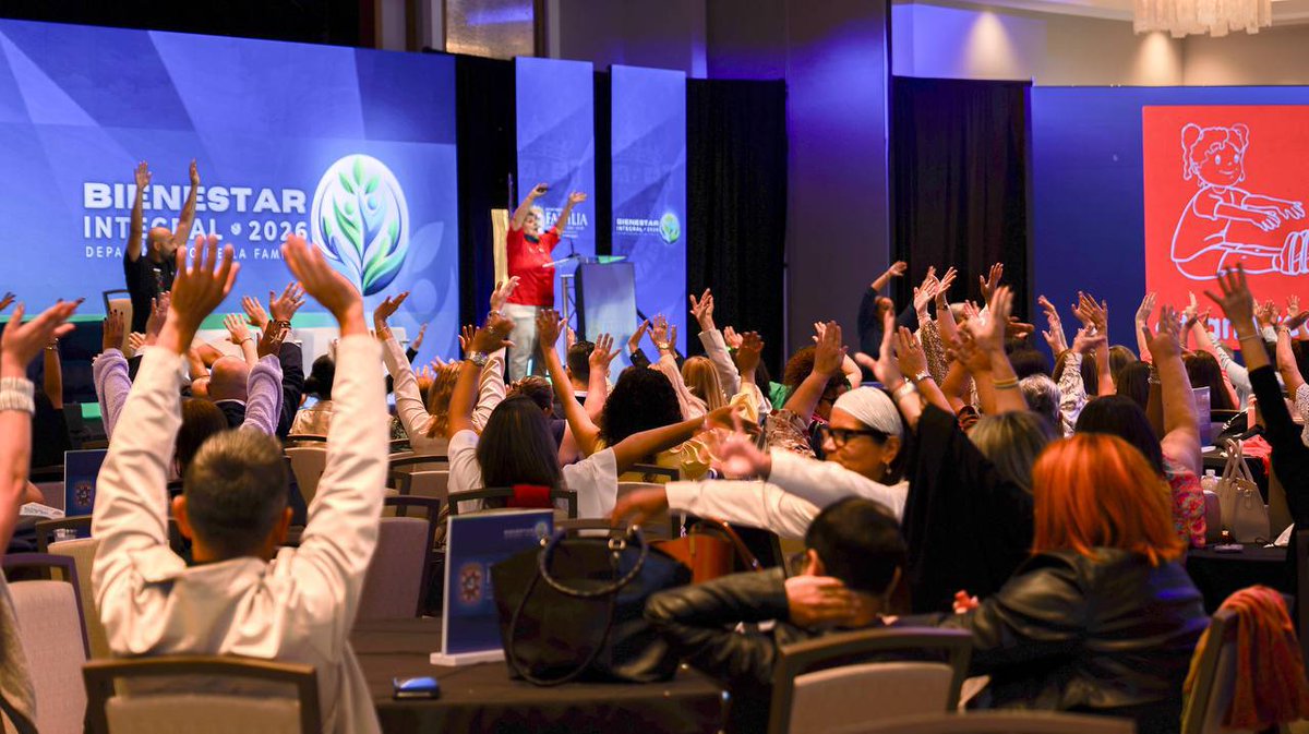 notiseiswipr's tweet image. 💙🤝 Departamento de la Familia impulsa el bienestar organizacional con la Cumbre de Bienestar Integral 2026

Para más información, acceda al enlace en &amp;gt;&amp;gt;&amp;gt; l.muz.kr/0NHD

#DepartamentoDeLaFamilia #Bienestar #PuertoRico #ServicioPublico #SaludEmocional #Gobierno