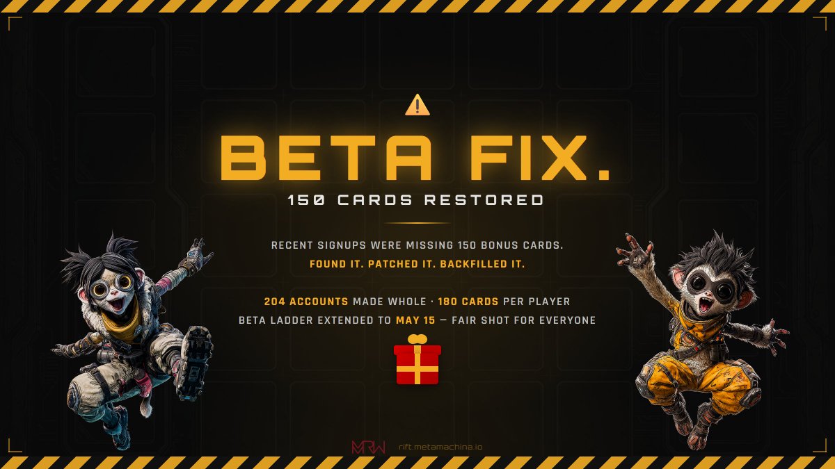 MetaMachina - Rift Wars tweet media