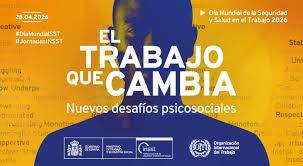 📅 | Este #28DeAbril conmemoramos el #DíaMundialDeLaSeguridadYSaludEnElTrabajo. 

👉 Garantizar un entorno psicosocial saludable es clave para construir espacios laborales seguros, justos y sostenibles. ✊🛡️ 

<a href="/MTSS_CUBA/">MTSS CUBA</a> <a href="/JesusOtamendiz/">Jesús Otamendiz Campos</a>