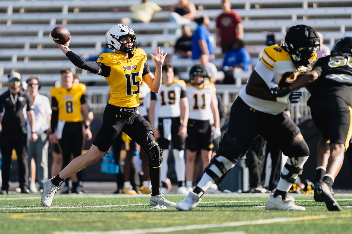 Towson Football tweet media