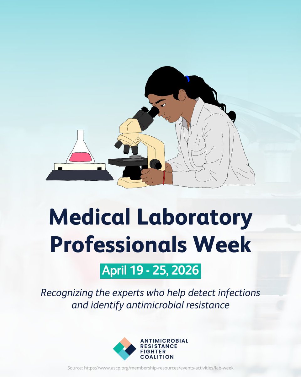 Antimicrobial Resistance Fighter Coalition tweet media