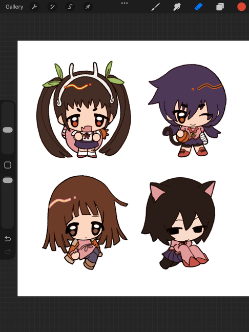 notcrusty_'s tweet photo. chibigatari vol. 2 is in the making for those interested🐌 https://t.co/XoNxCPs6W3
