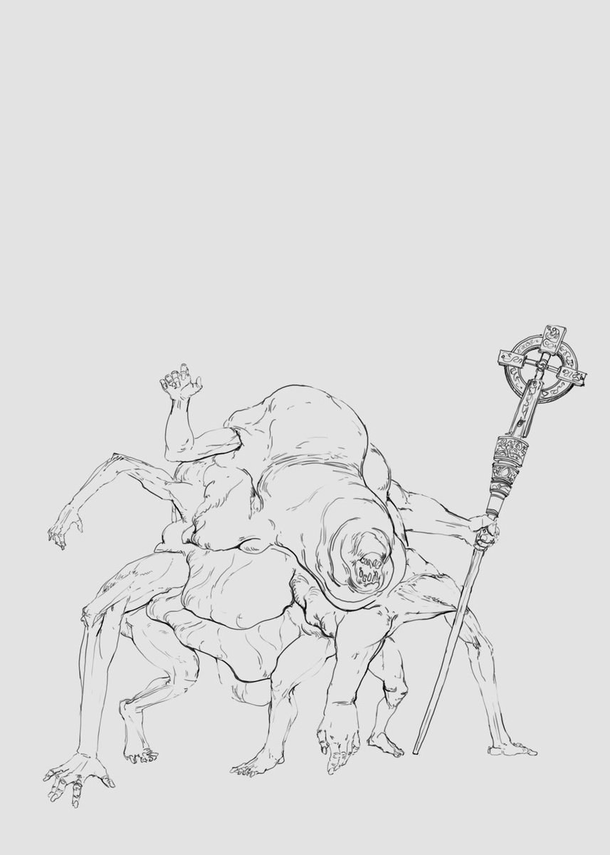 turaev_alexey's tweet image. 110 #sketch #digitalart #conceptart #characterdesign #darkfantasy