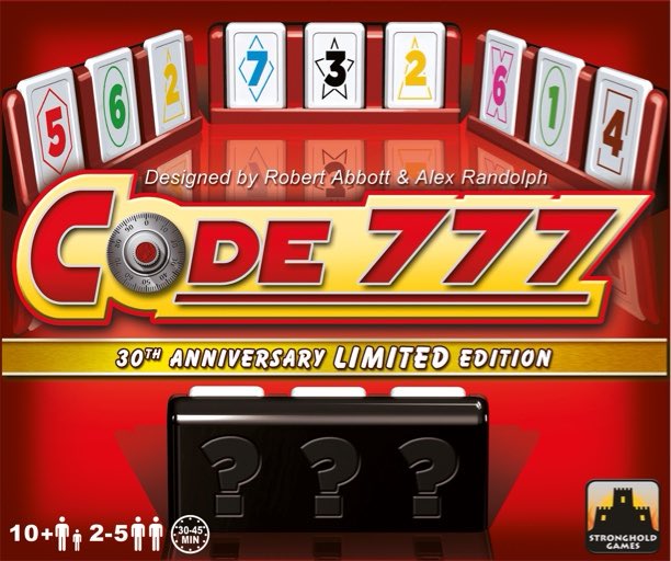 Won #Code777 on 2026-04-20 with 2 players #bgstats
