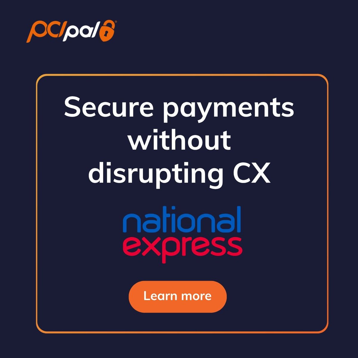 PCIPAL's tweet image. Secure payments shouldn’t come at the cost of customer experience.

See how National Express delivers seamless, secure payment experiences in the contact center without disrupting the customer experience.

ow.ly/kegv50YMTpX

#CustomerExperience #ContactCenter #Payments