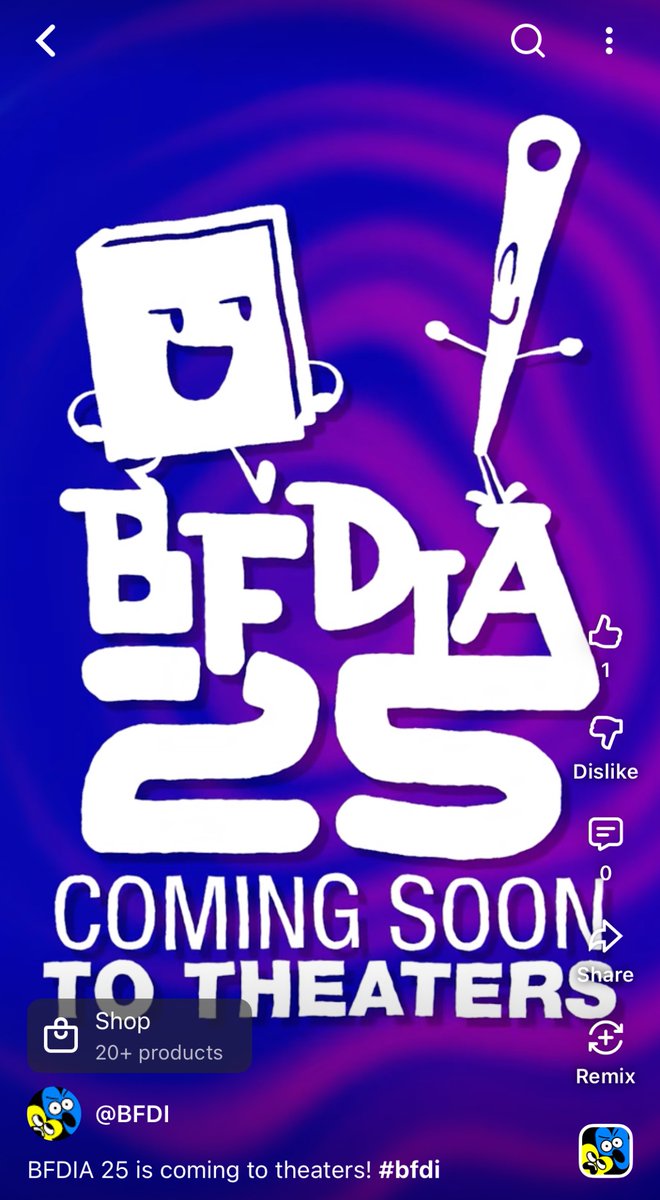 BFDI's BFDIA 25 Finale Heads to Theaters After 13-Year Wait