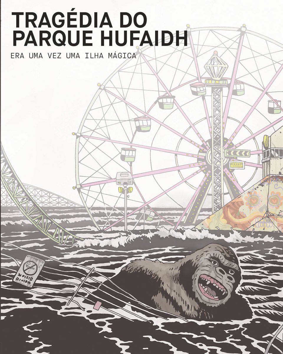 Yuneik_Mag's tweet image. 🌊 "A destruição do parque levou o mundo às lágrimas // o fim de algo que representava um período de inocência" // matéria completa @ YUNEIK 104 #arte #ilustração #scifi #revistafictícia