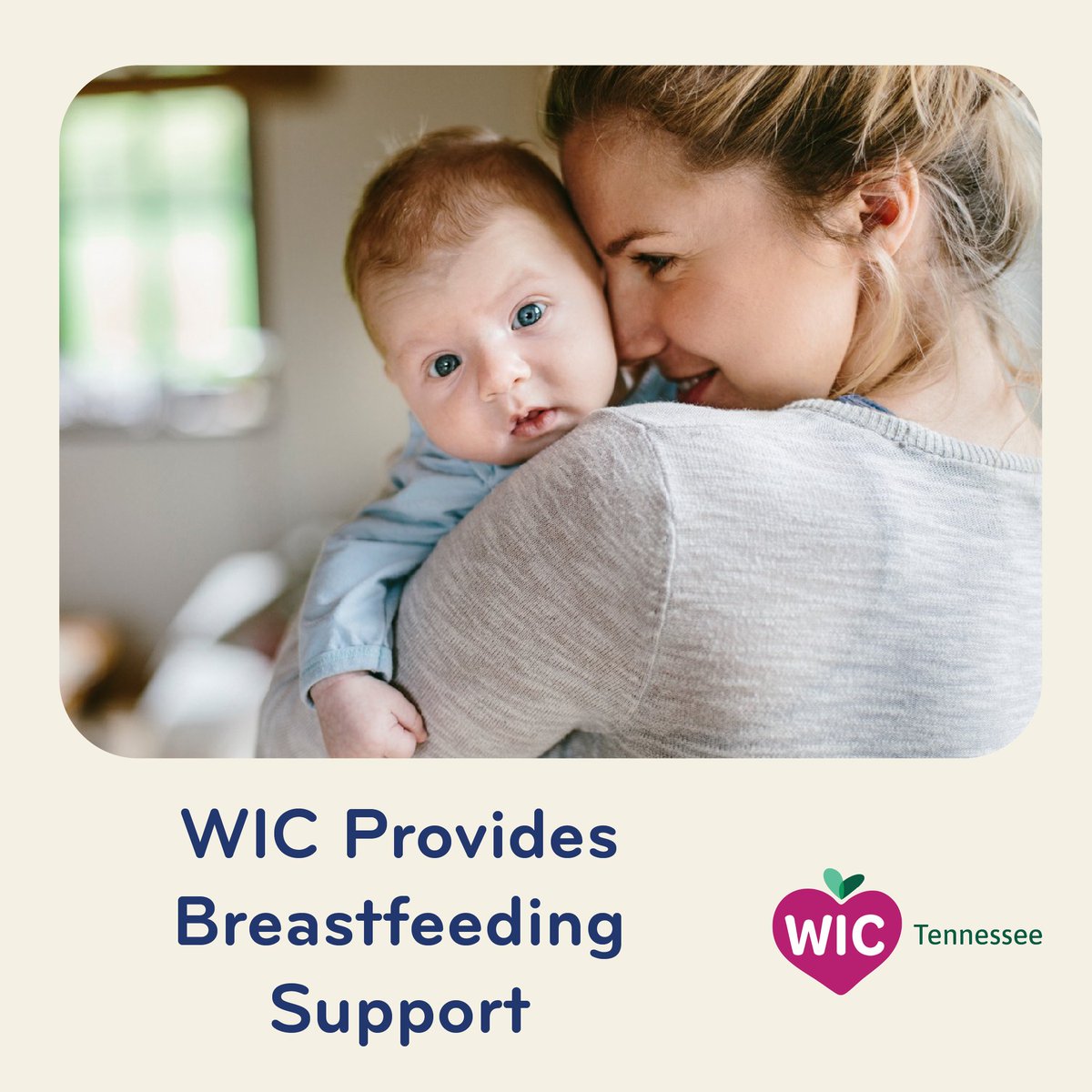 TNDeptofHealth's tweet image. WIC offers free breast pumps, breastfeeding counseling, and caring support. Every WIC office has a breastfeeding expert ready to help you.

The Tennessee Breastfeeding Hotline is available 24/7 at 1-855-4BF-MOMS

#TNWIC #BreastfeedingEducation #WICspeaksBF