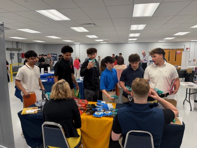 SV_Panthers's tweet image. With resumes in hand, several seniors connected with employers at the Undecided Senior Career Fair through PA CareerLink Berks, receiving compliments on their dress, resumes, and ability to ask questions and be presentable. The future looks bright for you, Panthers!
#PantherPride