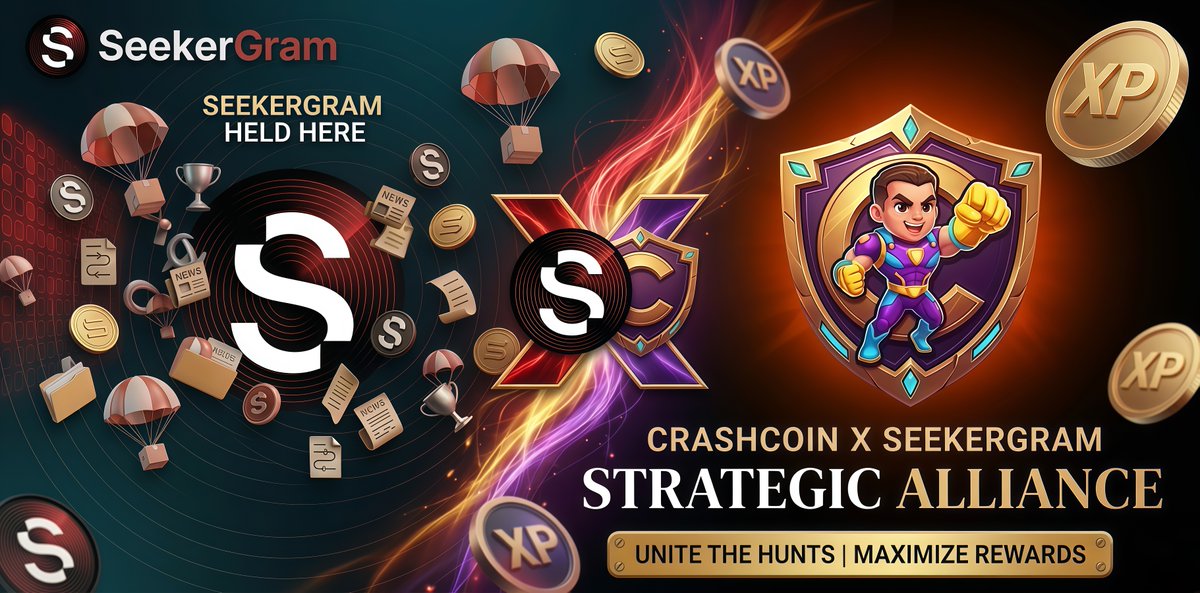 SeekerGram x CrashCoin: partnership launched

🚀Useful information:
Start earning XP through @CrashCoin_game tasks today.
Transfer your XP balance to SeekerGram once the launch is complete.
seekergram.app

Secure your share in the Genesis Pool distribution <a href="/SeekerGram/">SeekerGram</a>