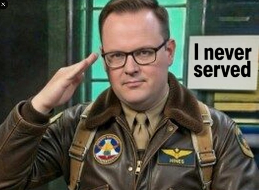 Nick J Hines AKA "Phony Sarge" (Parody) tweet media