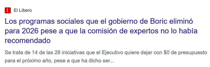 <a href="/adnradiochile/">Radio ADN</a> Lo q dice el Comufacho de Marcelo Lagos es manipulación y propaganda. Las disminución de sondas meteorológicas son por parte d EEUU y afectaría solo a Norteamérica. Mejor critica a Boric x hundir la economía y dejar sin financiamiento al Mineduc y al Estado. Corruptos y ladrones
