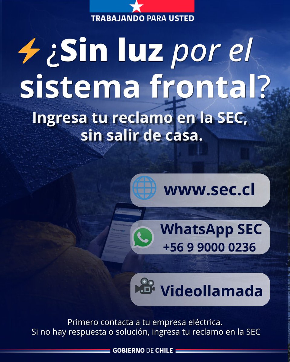 Superintendencia de Electricidad y Combustibles tweet media