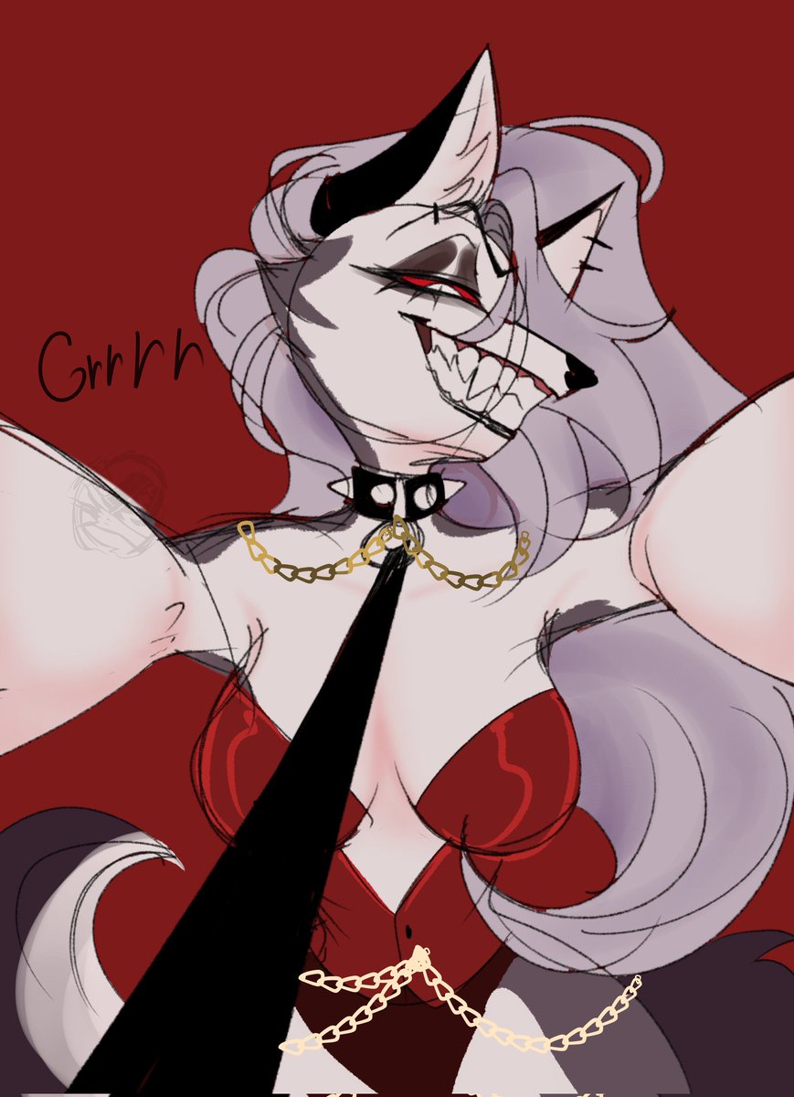 MyBoscha's tweet image. Take care ! IT bites ! 
#loona #Helluvabossfanart 
#helluvaboss