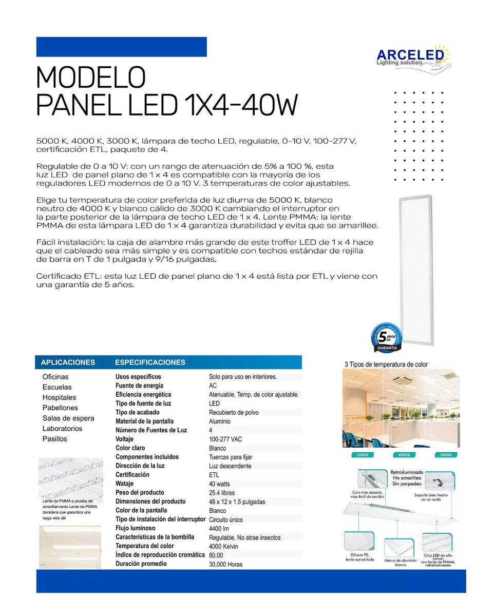 arceiluminled's tweet image. 💡 Modelo: PANEL LED
🔅 Potencia: 40|50|60W
👉 Aplicación: Oficinas, escuelas, hospitales, hoteles y centros comerciales.

Cotiza con nosotros: 
3327993806 / 3315837691

#iluminación #luminaria #led @seguidores @todos @destacar