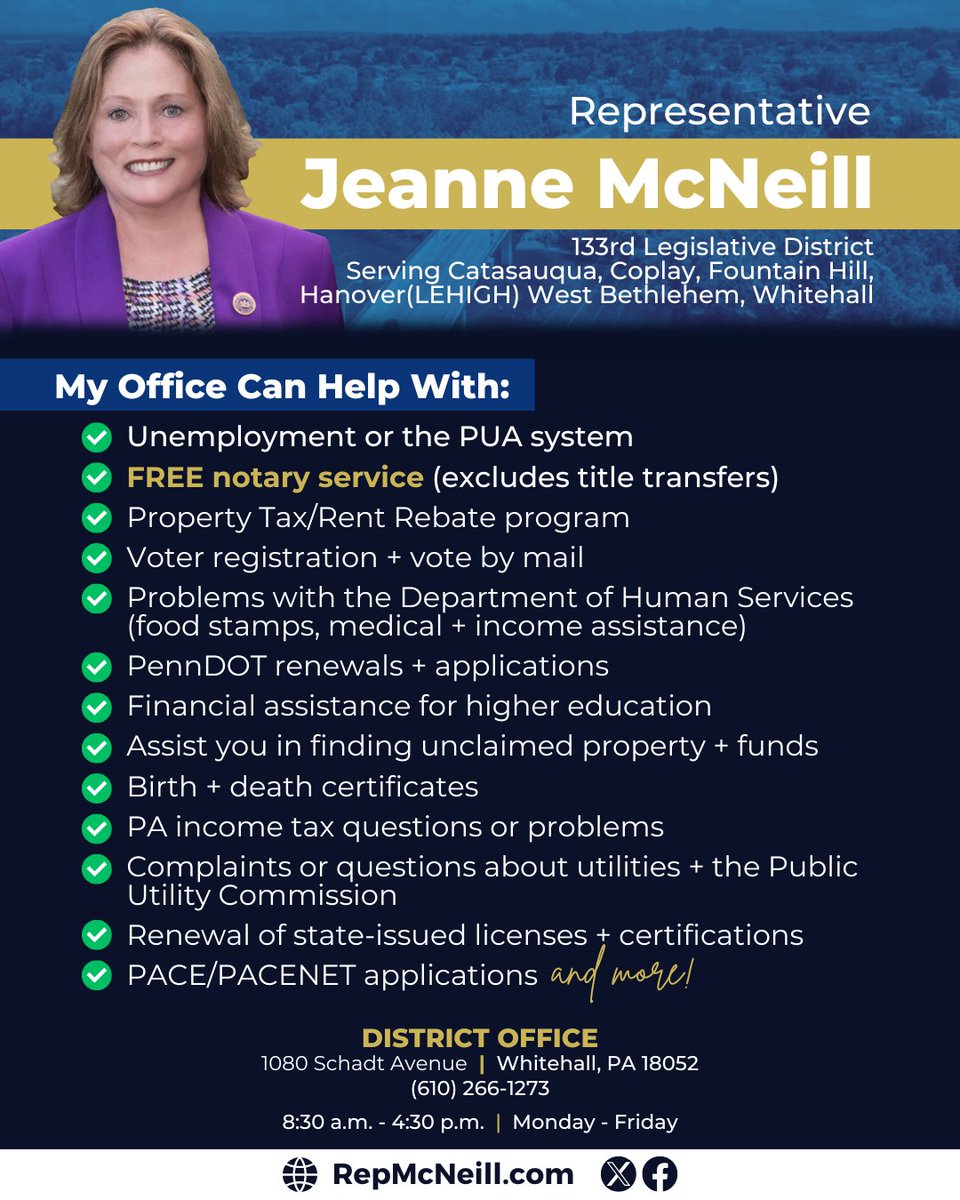 Rep. Jeanne McNeill tweet media