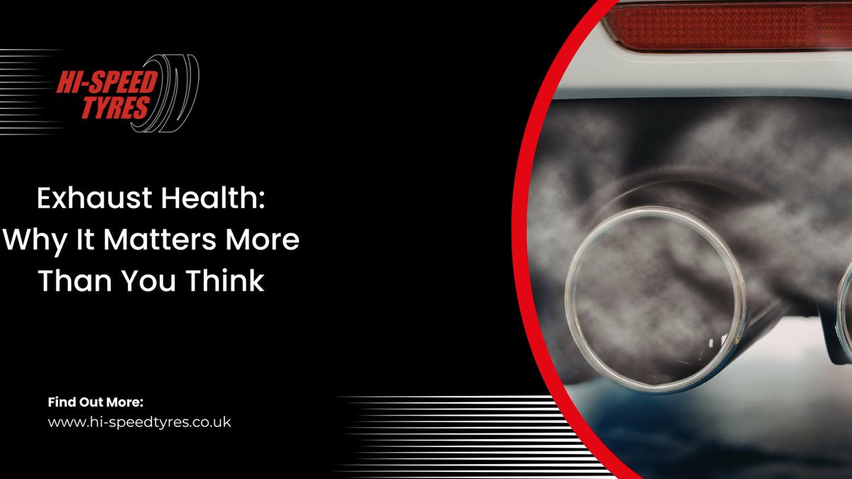 HiSpeedTyresSW's tweet photo. 🚗 Is your #exhaust in good health? It helps protect you from harmful gases and keeps your car running efficiently. Notice noise, fumes, or poor performance? Get it checked at Hi-Speed Tyres today.

https://t.co/lWAYSquni6 https://t.co/wdH3DzS3Xx