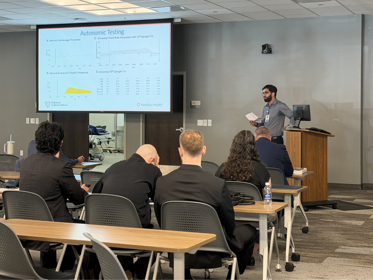 CAMCNeuroIAM's tweet photo. Congratulations to our residents for excellent presentations at CAMC Research Day, and to Farwah Fatima, MD, for earning second place in the case reports – oral category! https://t.co/CNqWr56gIN