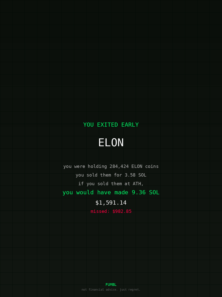 amrohr13's tweet image. just checked fumbledbags.lol bro actually coulda had a fat bag on $ELON 

CXiq46Sg4qgHTEXVSGfzSuKWx6ScKBq21wxuQgTgBc3h
#rabby 
#academic