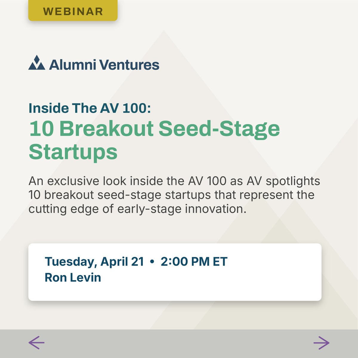 Alumni Ventures tweet media