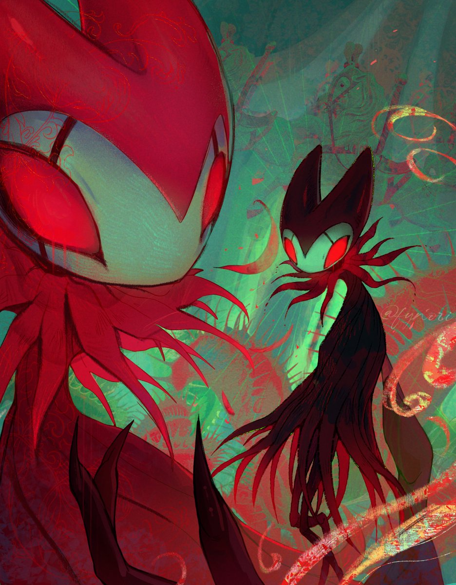 fynori's tweet photo. another doodle that got out of hand #hollowknight https://t.co/nLiuuO3dlf