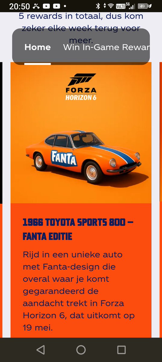 LozCorp's tweet image. So I went to my local supermarket. And ill be dmaend they selling some Fanta x #Xbox25 cans. Time to unlock this Toyota for Forza Horizon 6 👍 #Xbox #XboxSeriesX #SoMuchWin #ForzaHorizon6