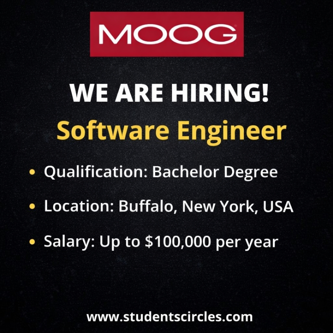 karthikpattadi's tweet image. 🚨 Hiring Alert!

Moog is looking for a Software Engineer in Buffalo, NY 🇺🇸
💰 Up to $100K/year
🎓 Bachelor’s Degree required

Apply now 👇
studentscircles.com/moog-software-…

#SoftwareEngineer #TechJobs #Hiring #USAJobs #Developer #JobsAlert