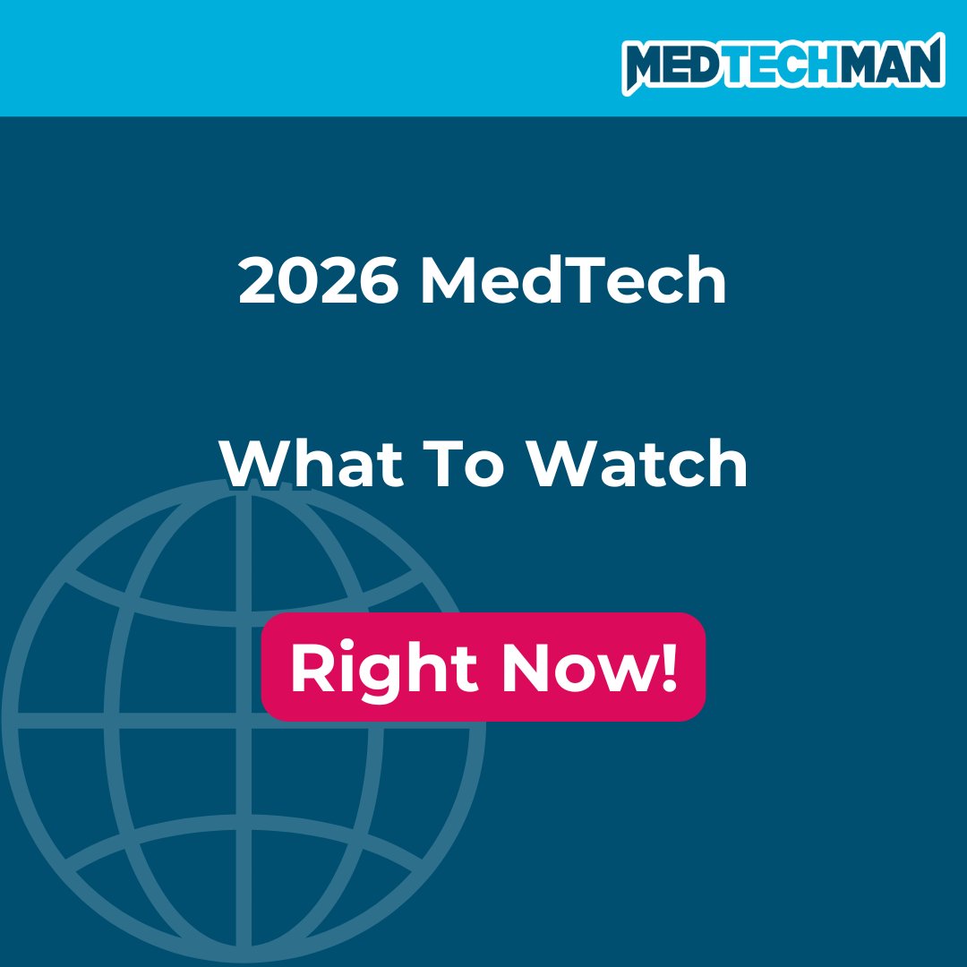 MedTech_Man's tweet image. Strong fundamentals. Rising complexity. 2026 is shaping up to be a pivotal year for #medtech... AI, robotics, tariffs, and M&amp;amp;A all in play at once. ⚙️

#MedicalDevice #HealthcareInnovation #medtechman #innovation