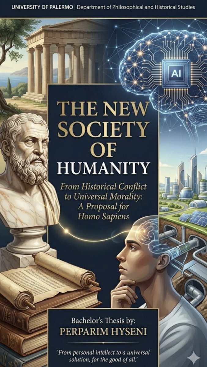 PH_projekt's tweet image. I have analyzed the past and the present, and I have created ideas for the future for the benefit of Homo Sapiens.
My research "The New Society of Humanity" proposes a universal morality for the challenges.
Read the full paper on Academia:

academia.edu/resource/work/…

#Humanity