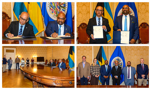 #CARIBBEAN: The General Secretariat of the Organization of American States (OAS) and the  #Bahamas government today signed an agreement establishing the privileges and immunities of the OAS Electoral Observation Mission for the general elections scheduled for May 12, 2026.